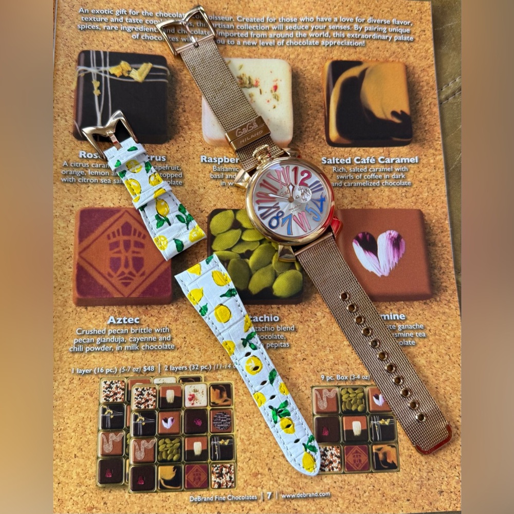 Gaga Milano Manuale 46 Slim Watch UNISEX